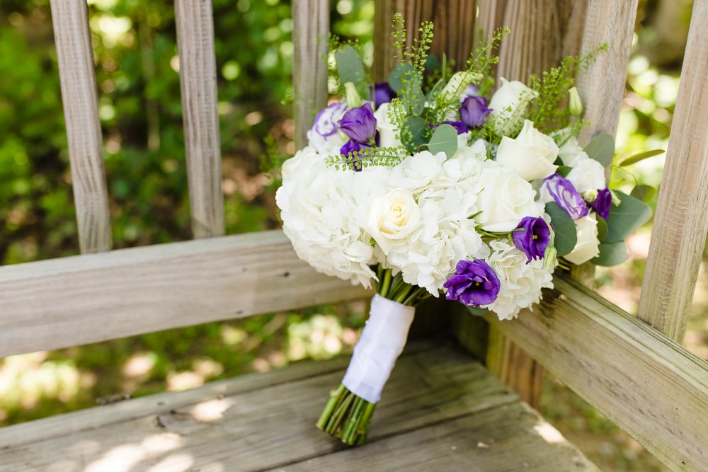 Summer bridal bouquet