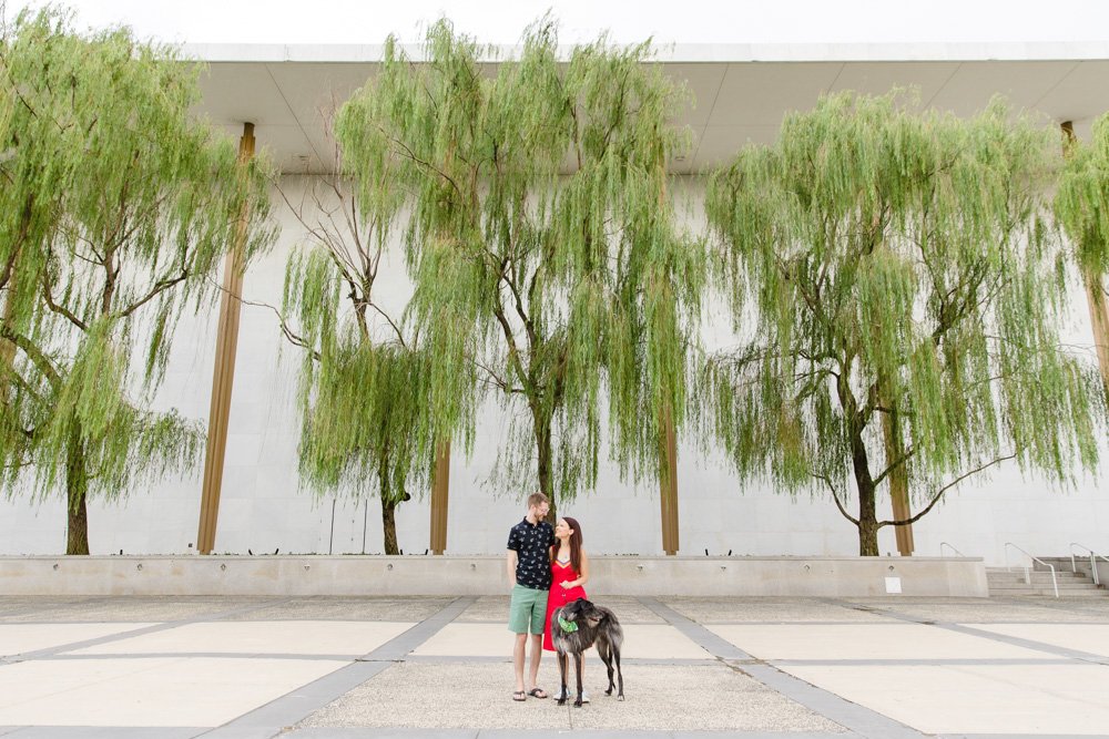 DC dog photography at the Kennedy Center