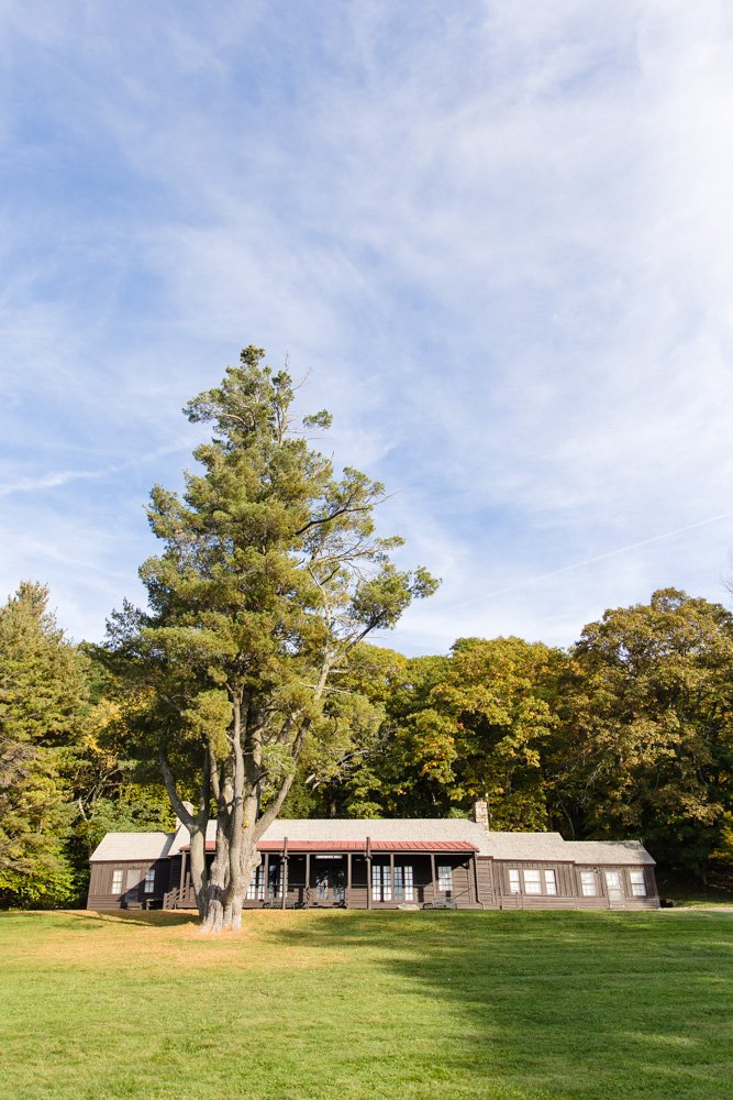 Reception venue at Skyland in Shenandoah National Park