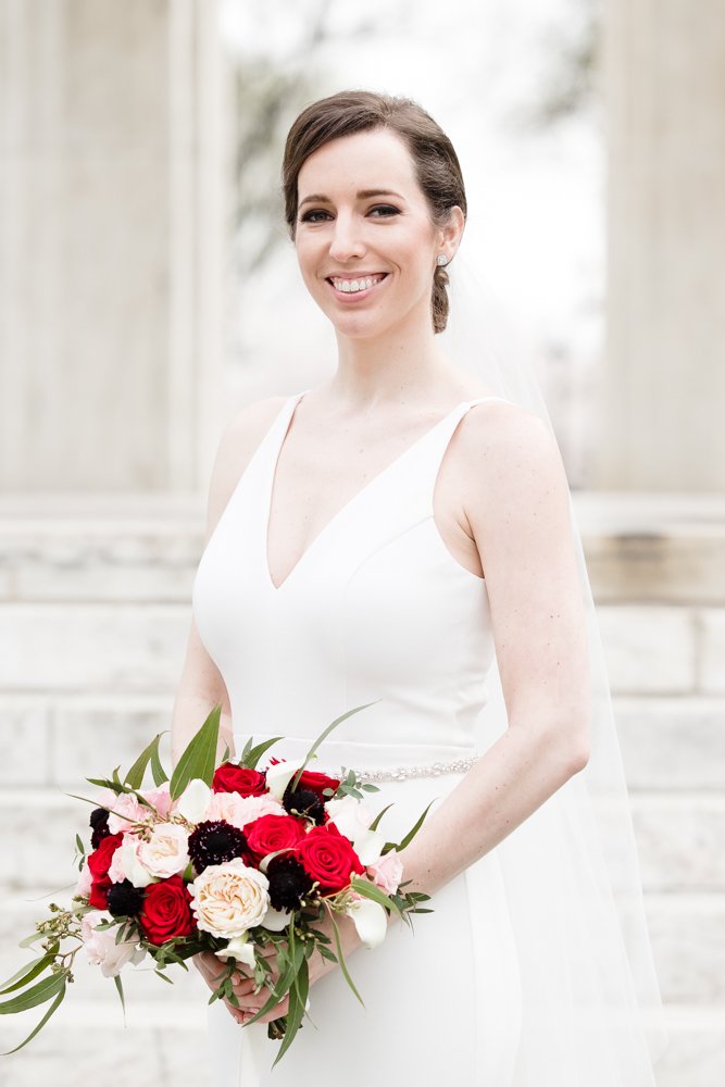 Classic DC bridal style by Creative Hair and Makeup by Perry Warren