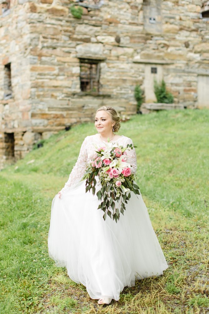 Northern Virginia bride on her wedding day