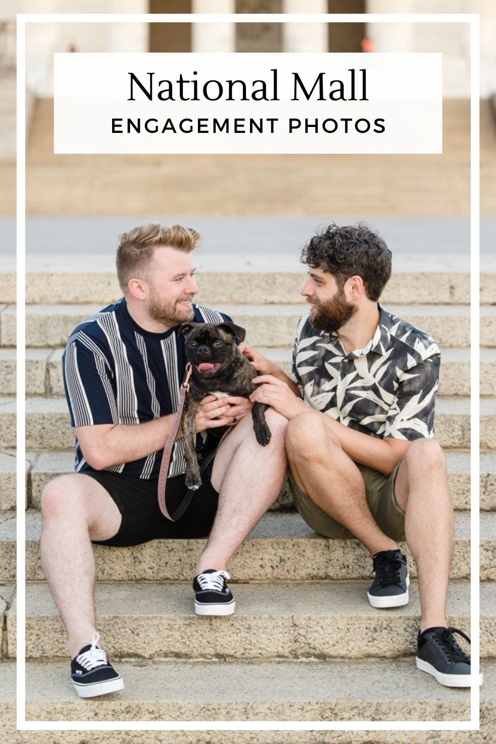 National Mall DC LGBTQ engagement pictures