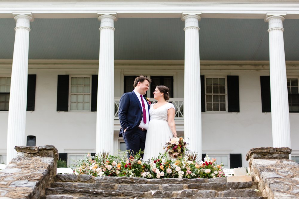 Ceremony florals from The Rosy Posy