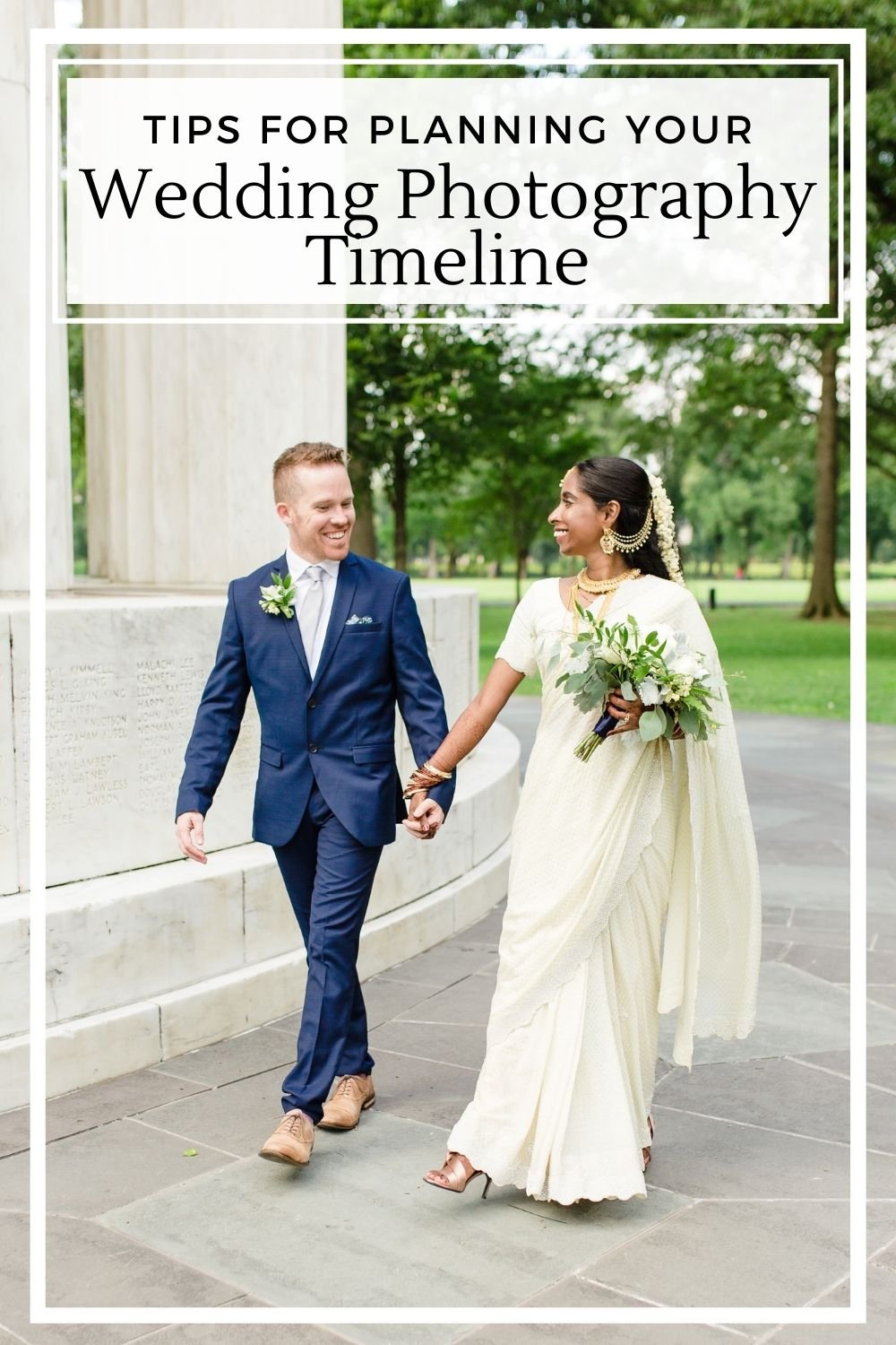 Tips for your wedding photography timeline