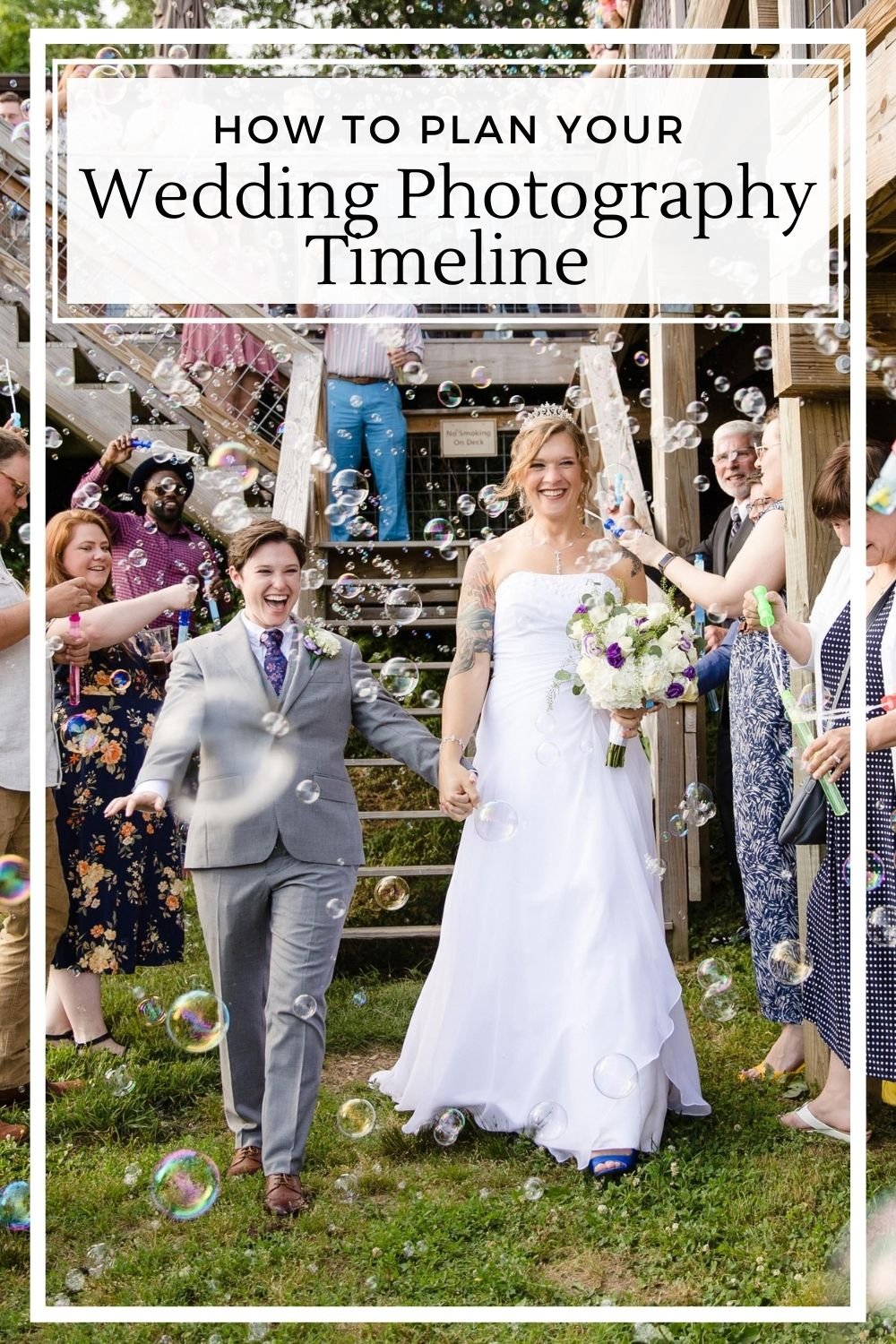 How to plan wedding photography timeline