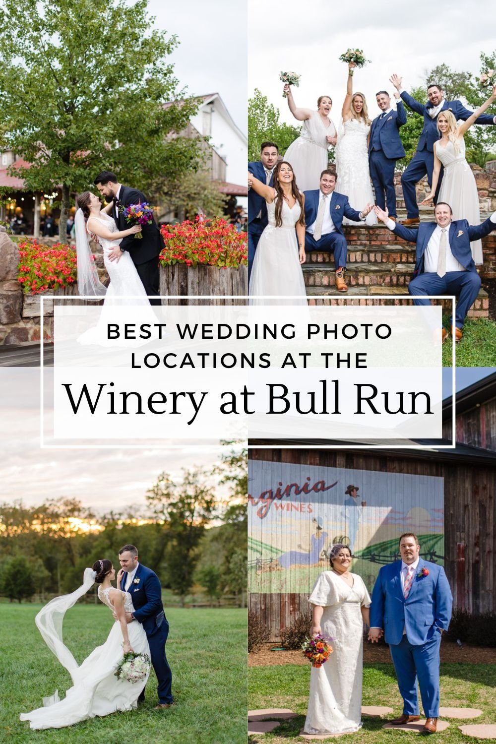 Where to take Winery at Bull Run wedding photos