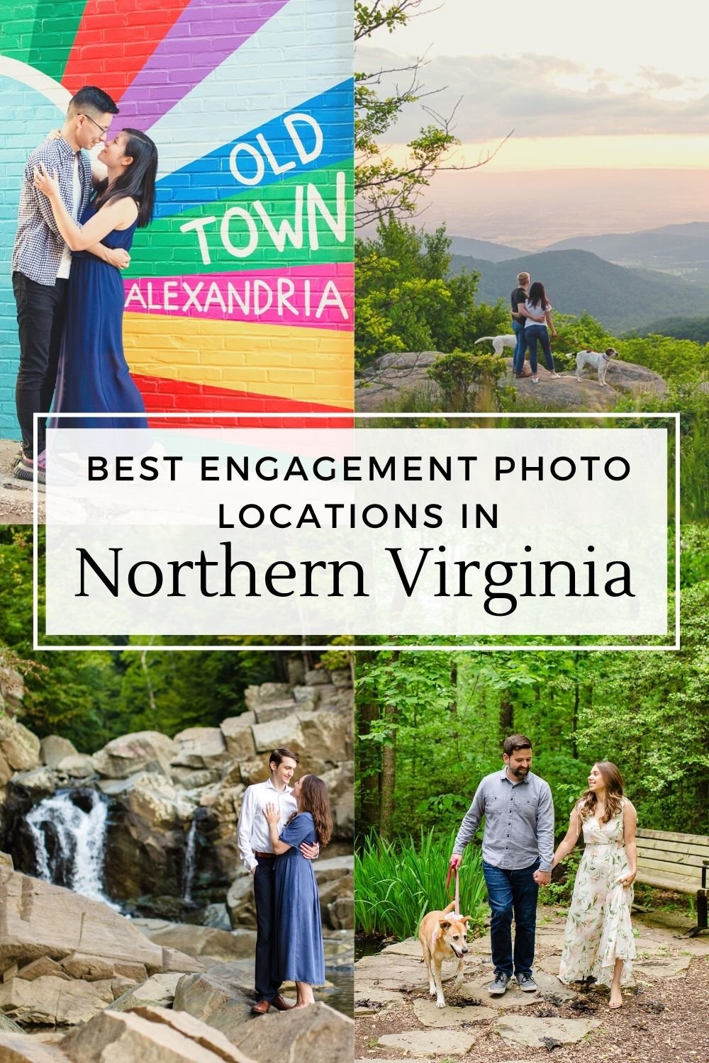 Best engagement photo locations in Northern VA