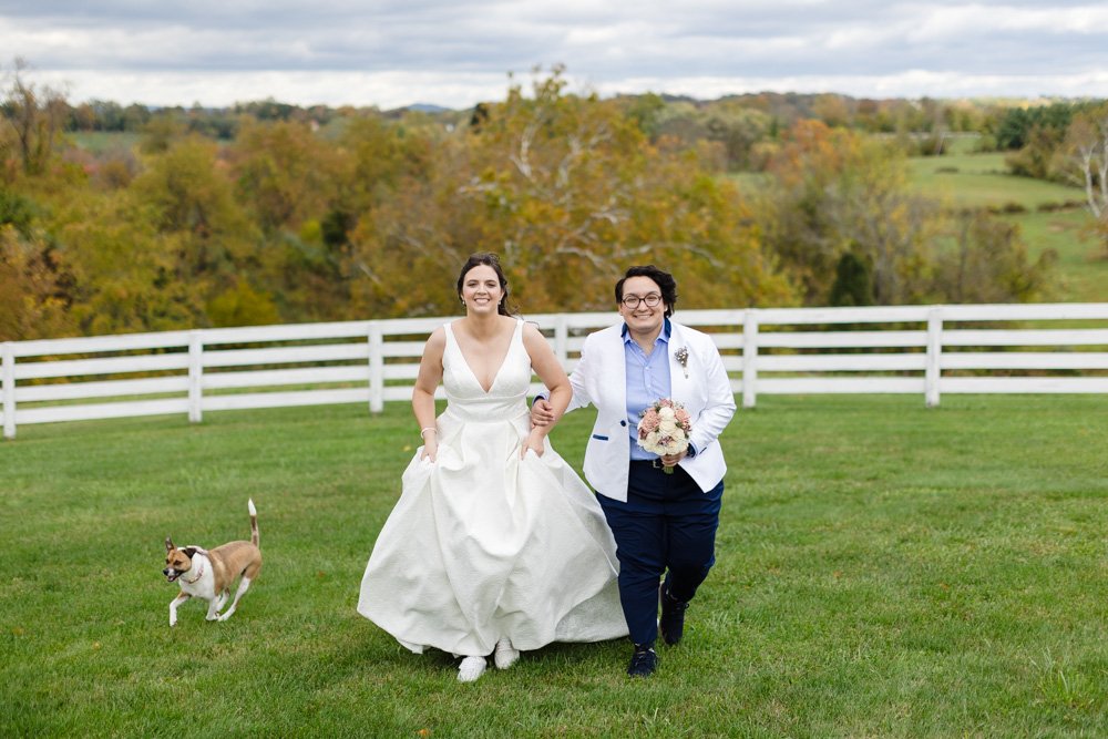 Northern Virginia wedding couple