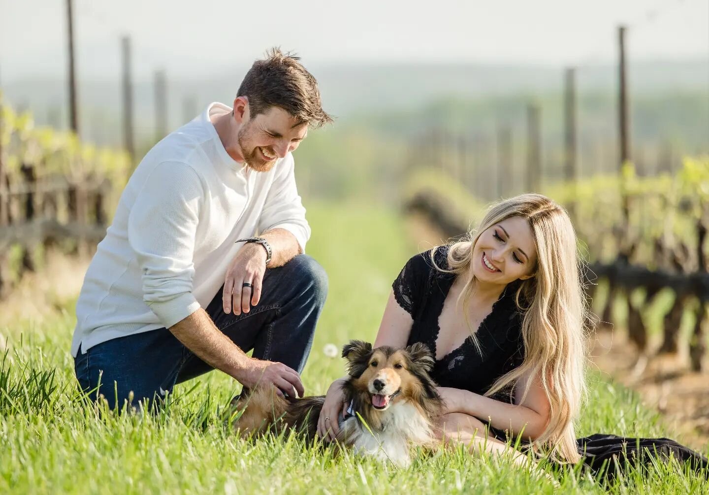 Munchie stole the show with this engagement session! His parents planned their shoot to take place on his birthday because he deserves to be celebrated too &hearts;️🐾&hearts;️🐾