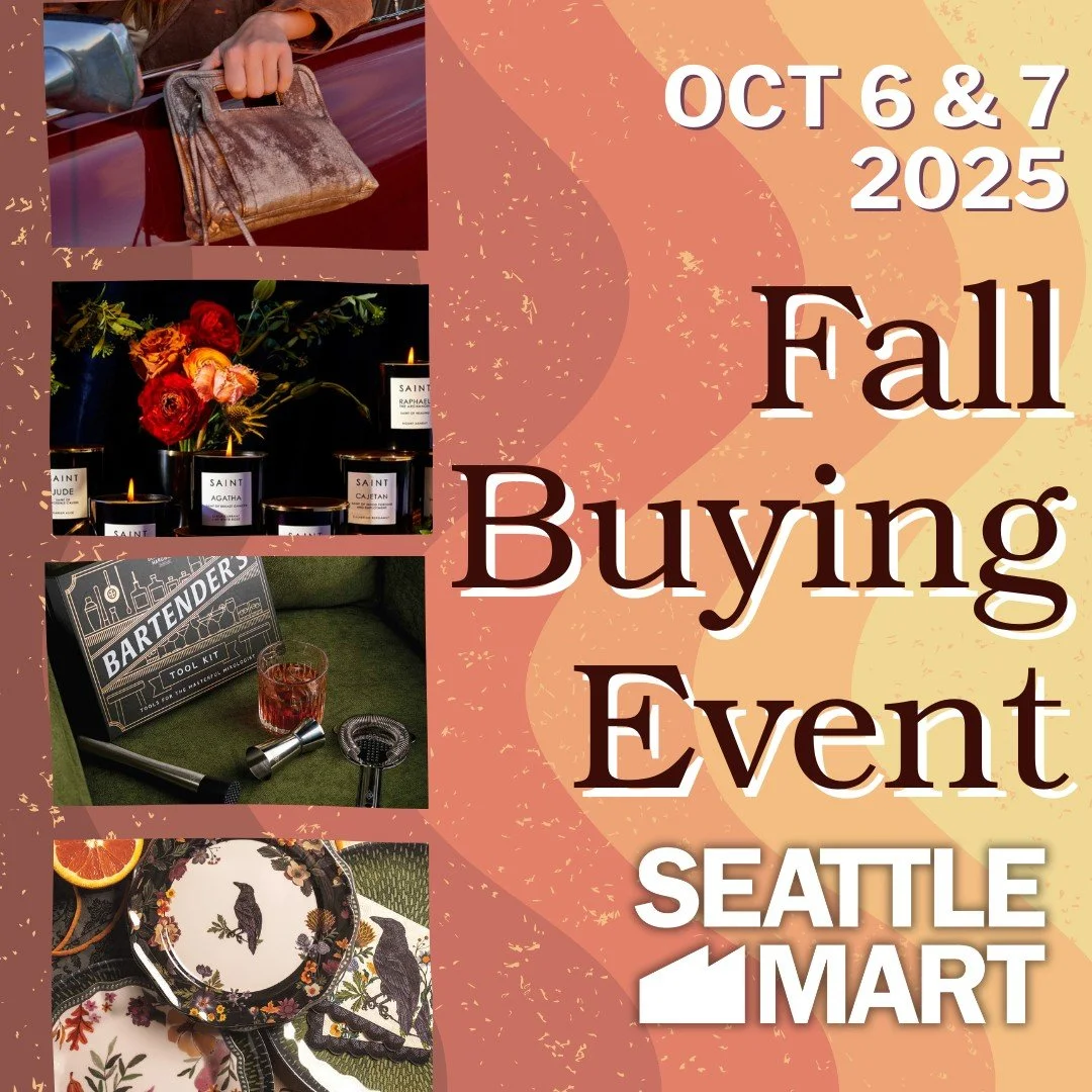 🍂 It&rsquo;s almost here! The Fall Buying Event kicks off October 6 &amp; 7 at Seattle Mart. Two days of fresh finds, new lines, and holiday inspiration&mdash;all under one roof.

Register now at seattlemart.com and be part of the excitement!