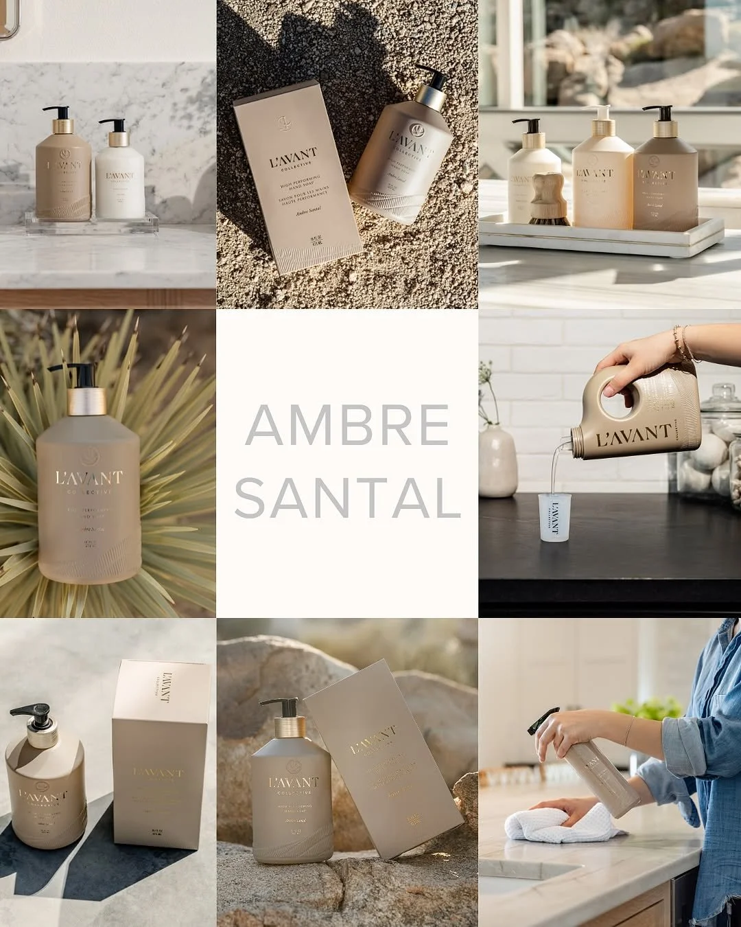 Everyday chores, elevated. ✨ The new Ambre Santal Collection from @lavantcollective blends plant-based cleaning power with warm notes of sandalwood and spice&mdash;transforming daily moments into something special. Discover it at the Fall Buying Even