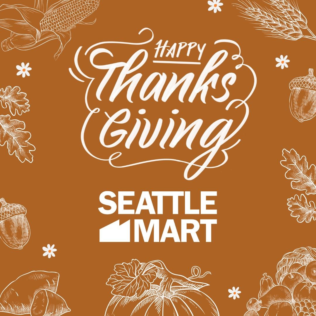 Grateful for our community, our customers, and the joy you bring to the Mart. Wishing you a warm and wonderful Thanksgiving.