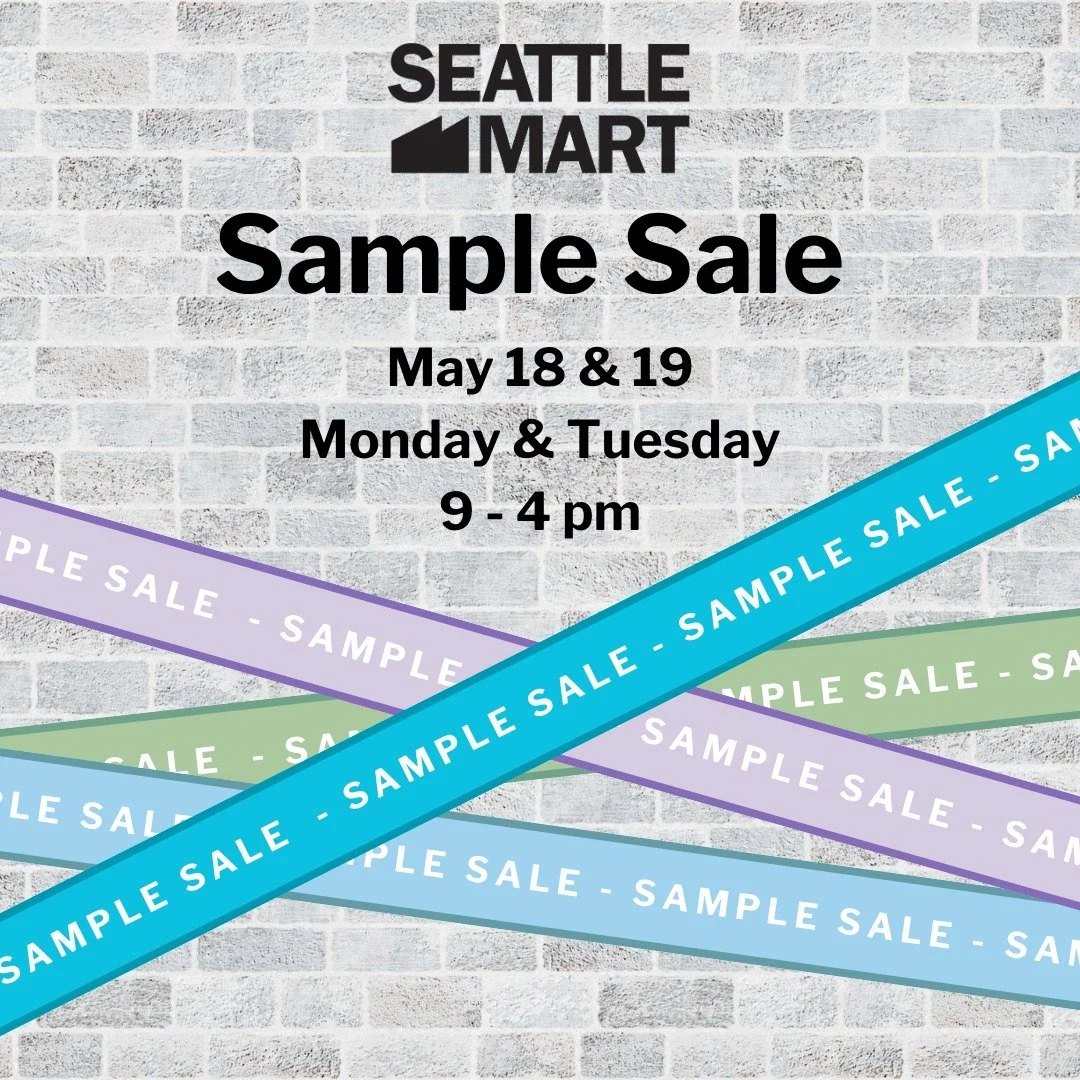 Join us for our Friends &amp; Family Sample Sale at Seattle Mart
 Happening May 18 &amp; 19 from 9&ndash;4 PM.
✨ Score deals, discover favorites, and shop exclusive samples!
📍Seattle Mart | 🛍 Open to all | 📅 Monday &amp; Tuesday