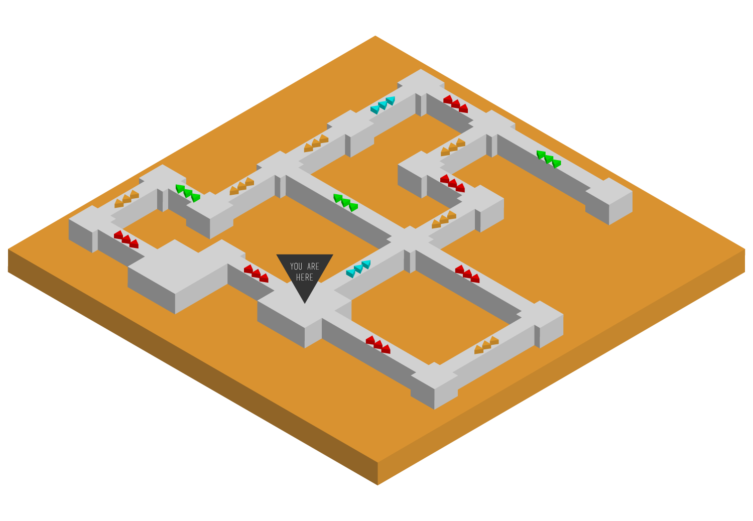 CONVEYOR BELT PUZZLE MAP
