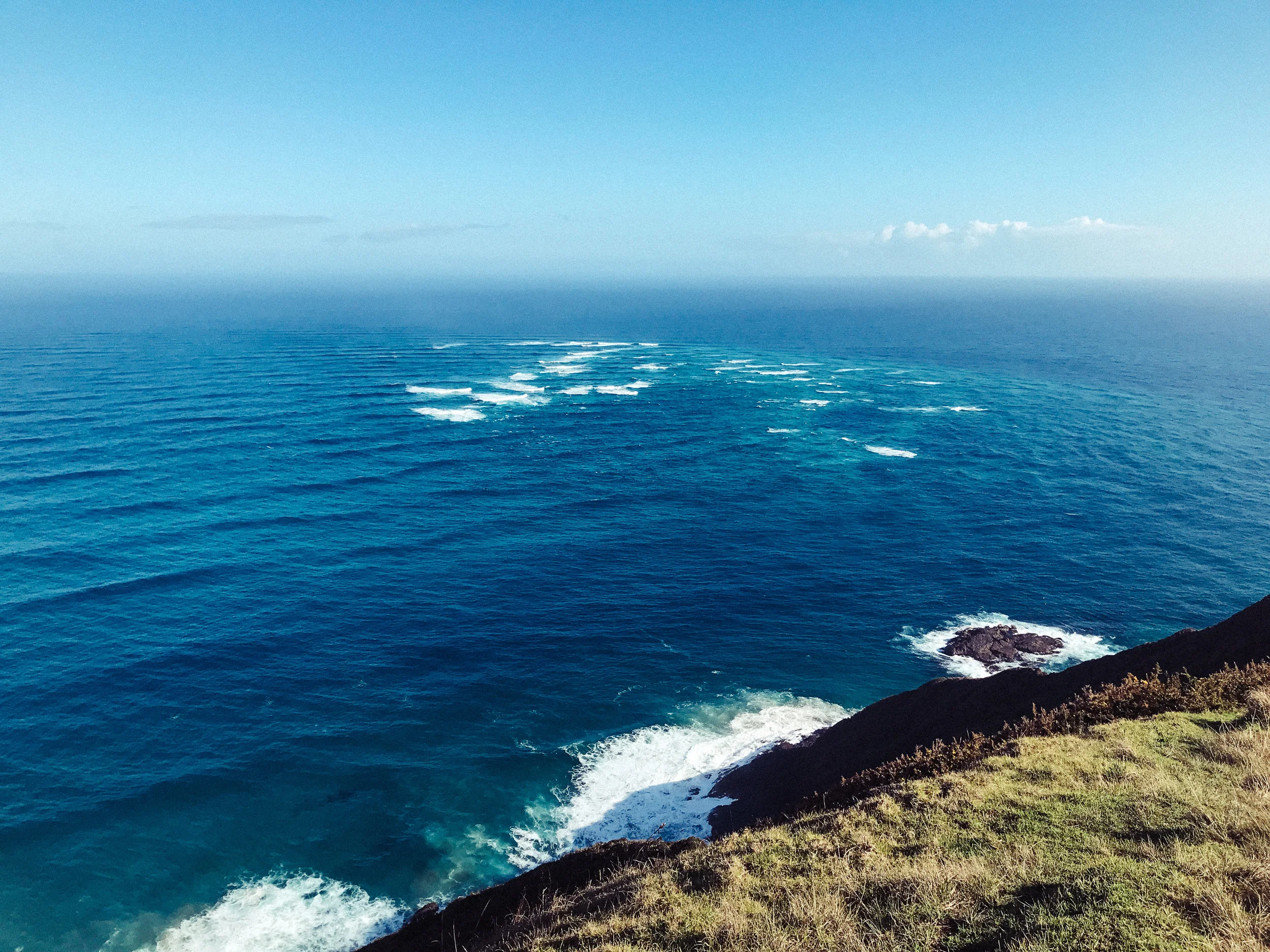Where the Tasman meets the Pacific. <3