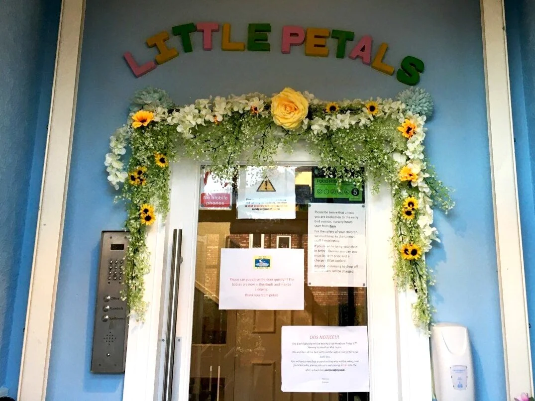 Entrance to Little Petals