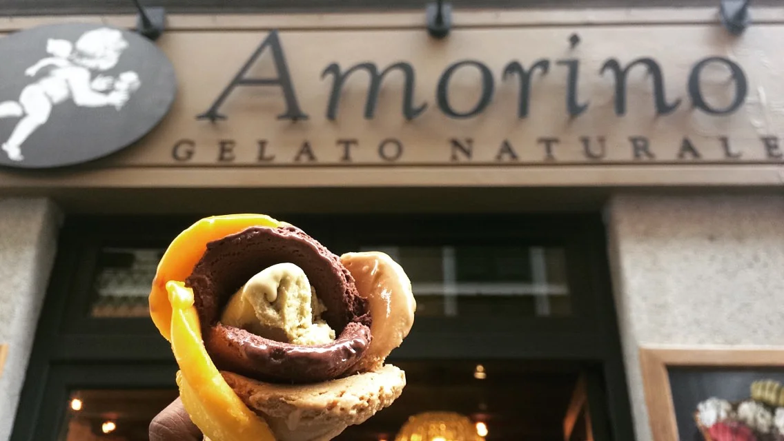  Mango. Cioccolato. Pistacchio. Dolce de Leche. 