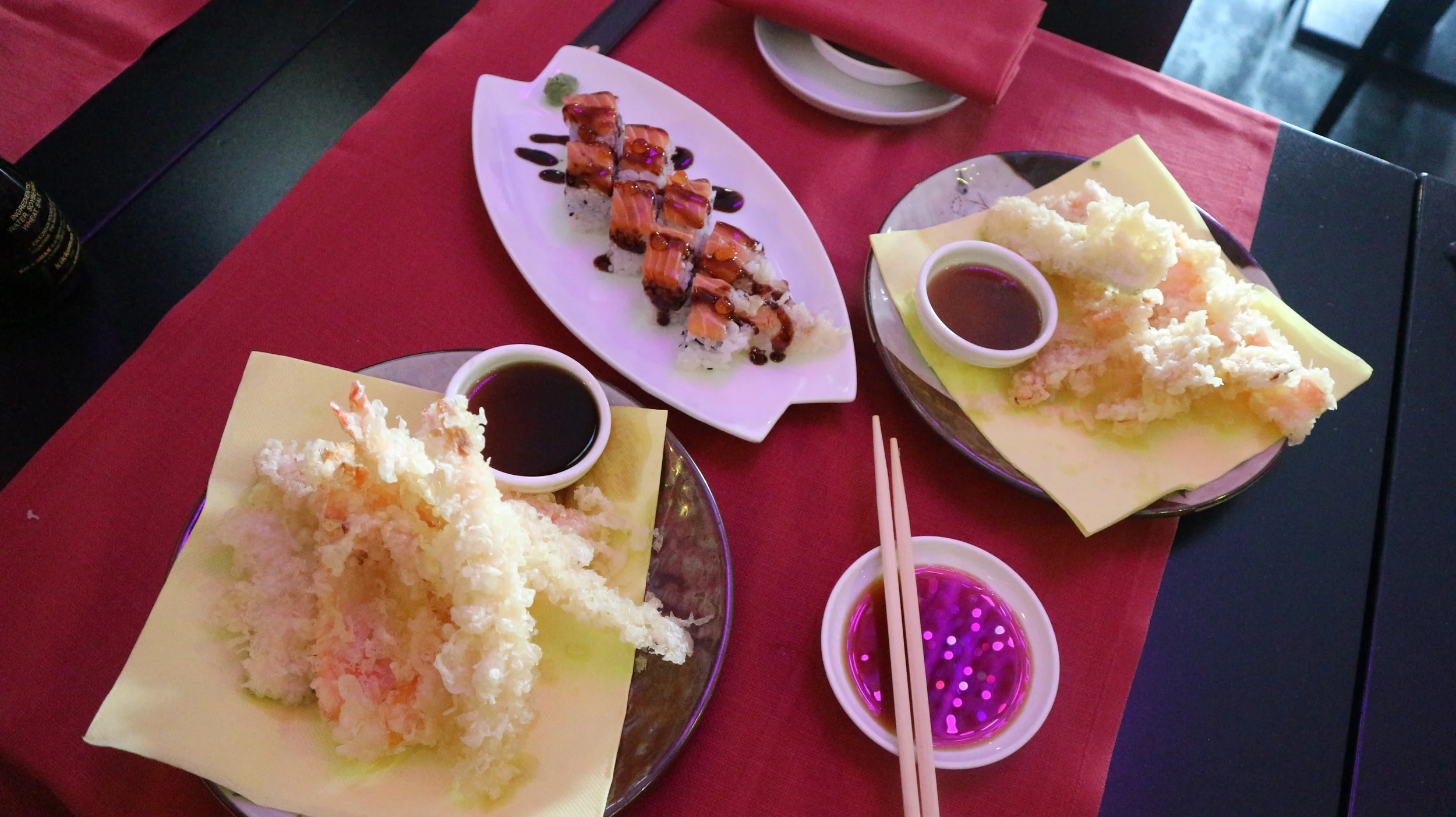   Kama Sushi : Tempura Ebi, Tiger Roll, Yasai Tempura 