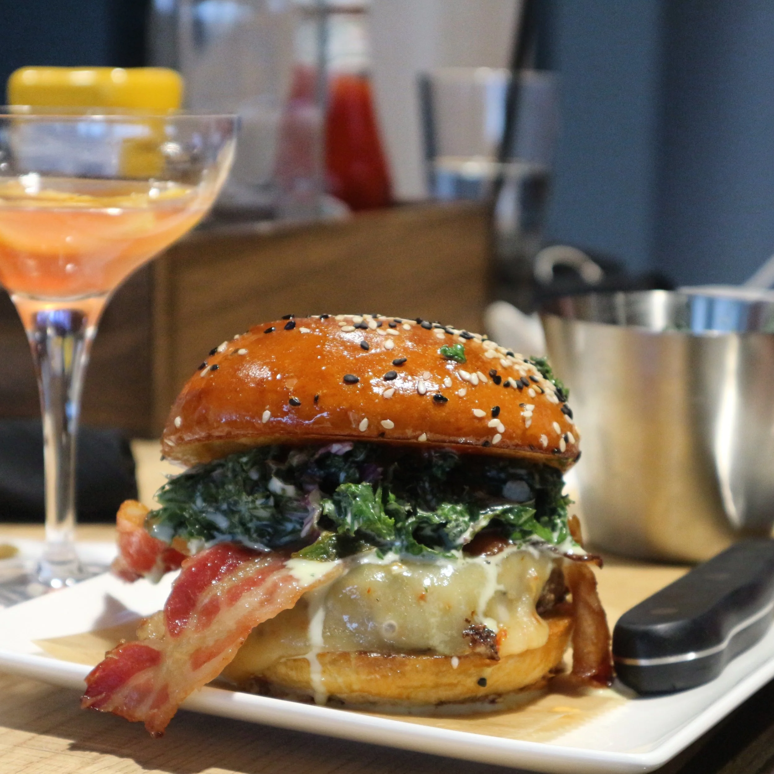 Spicy Sriracha Burger