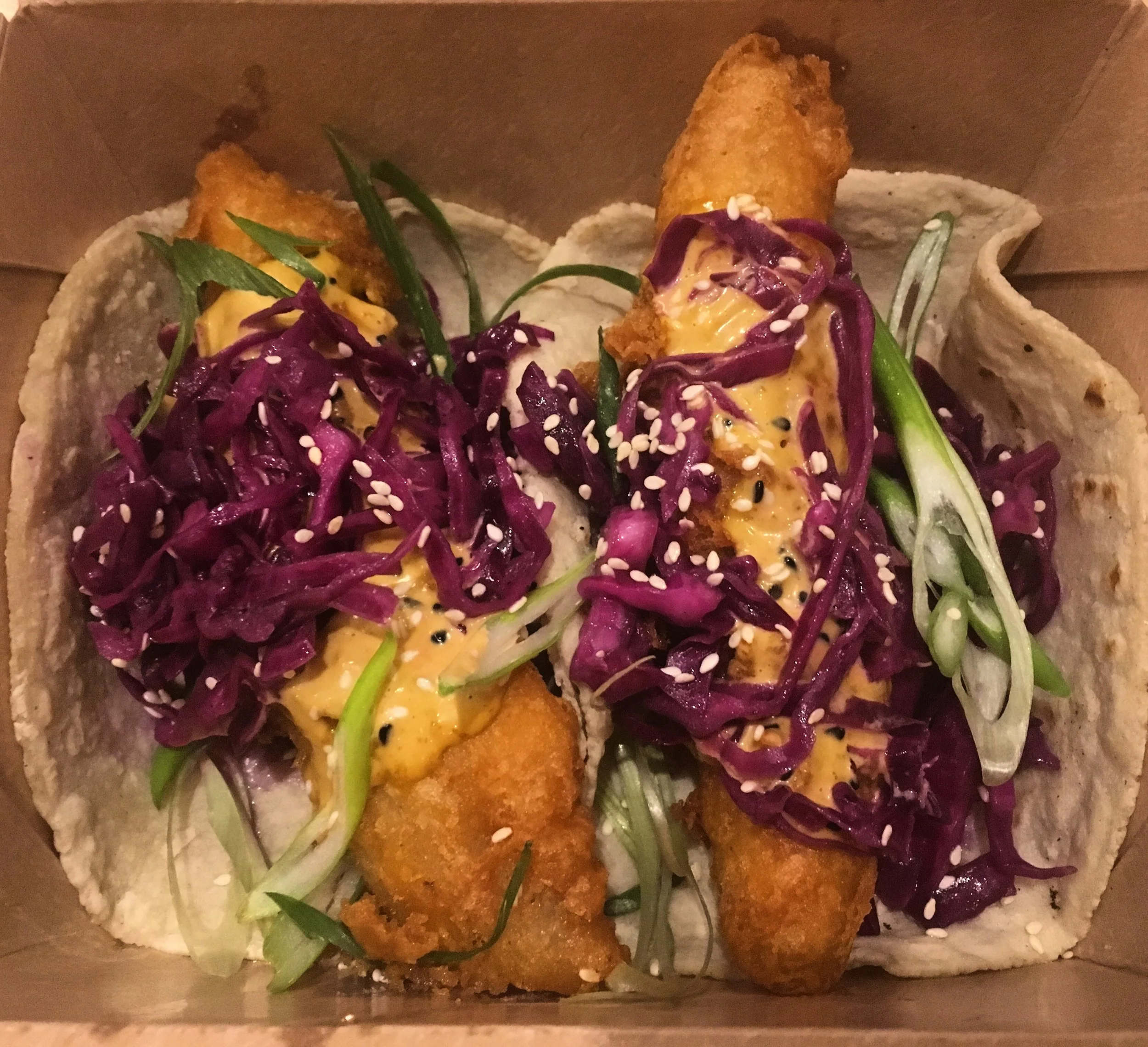 Antique Taco: Crispy Fish Tacos