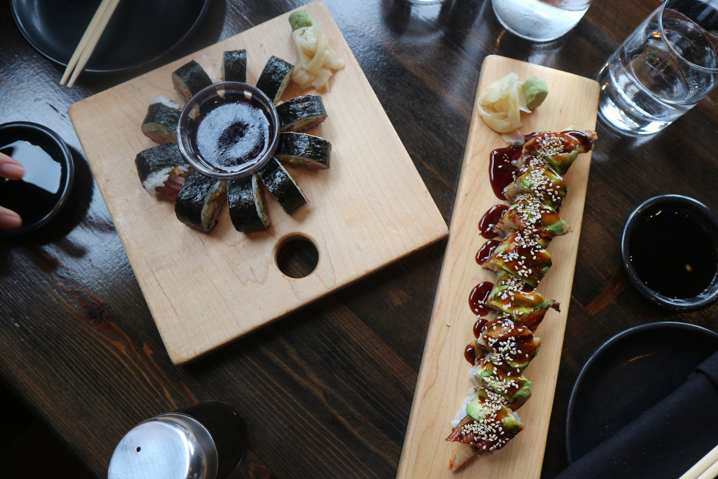 Sushi Dokku: Crispy Maguro & Dragon Roll