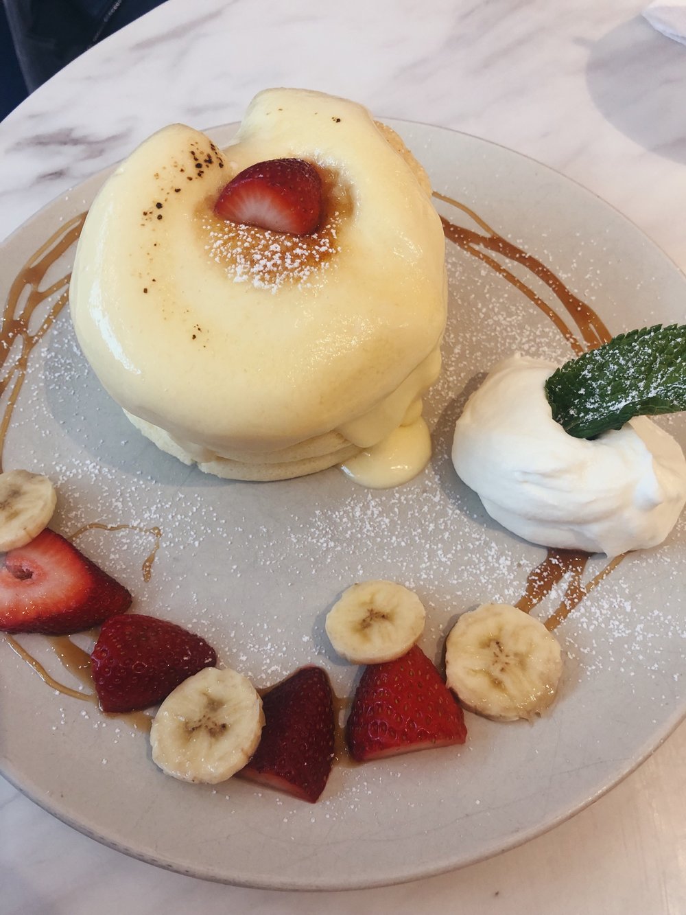 Custard Pancakes from Hanabusa