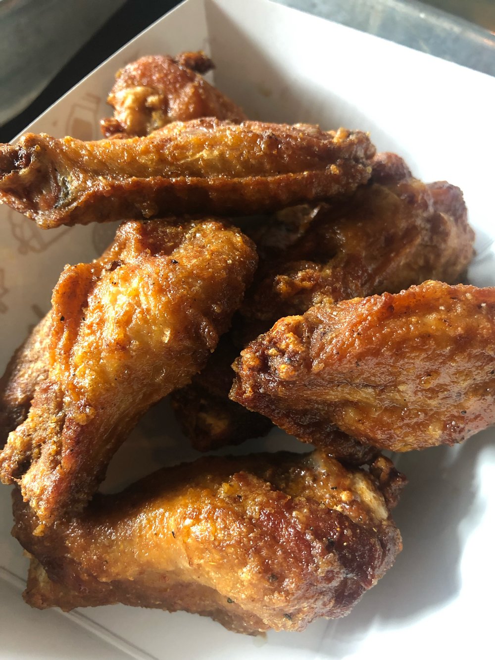 Dirty (dry rub) wings from The Dirty Bird