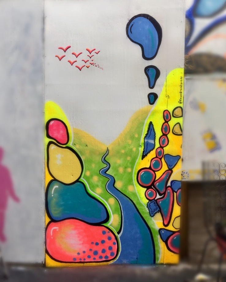 Mural at The Living Gallery NYC
