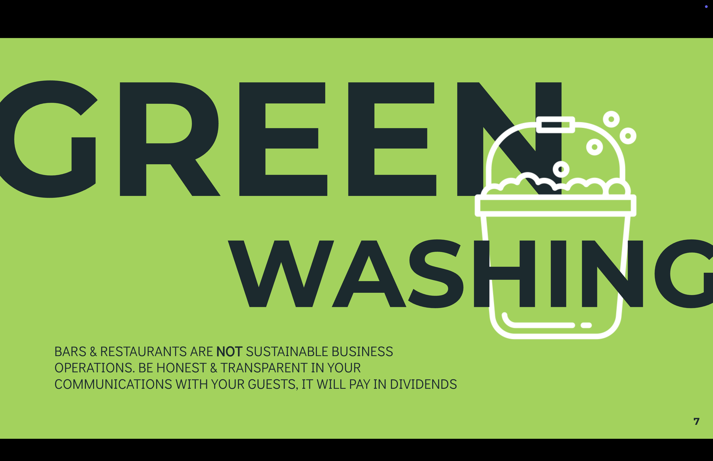 How to Make Sustainability More Than a Buzzword Behind the Bar&nbsp;