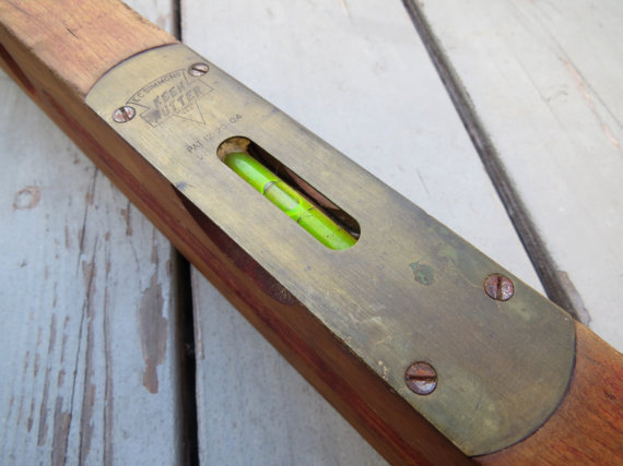 The humble, ubiquitous spirit level.