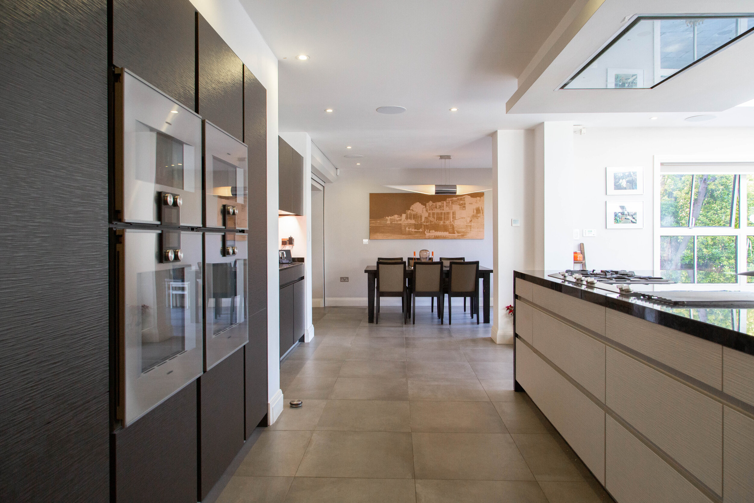 Atul Kochhar Home Kitchen - Leicht by Vogue Kitchens - Gaggenau appliances