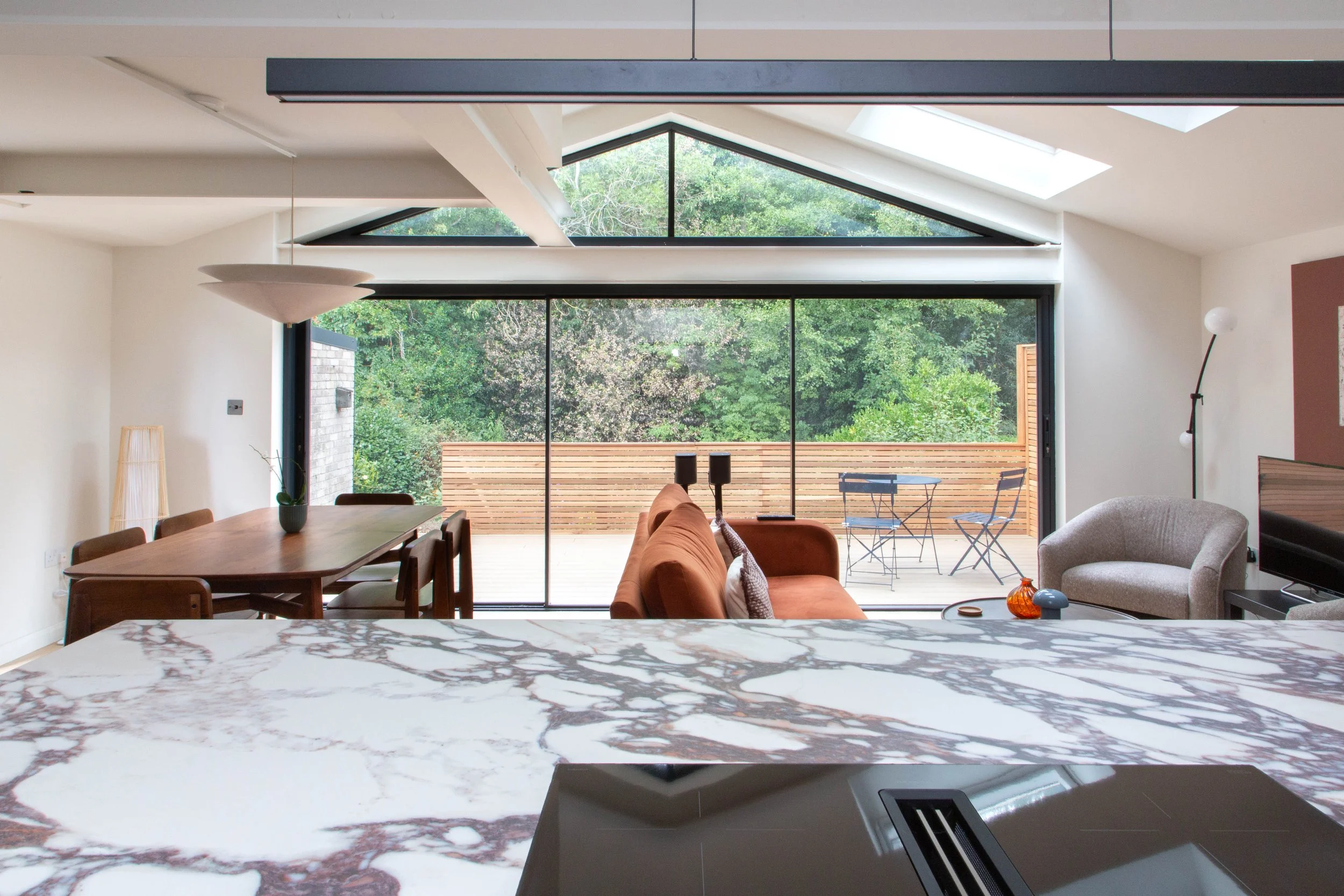 West London Wood Veneer Calacatta Marble Kitchen-2-2.jpg