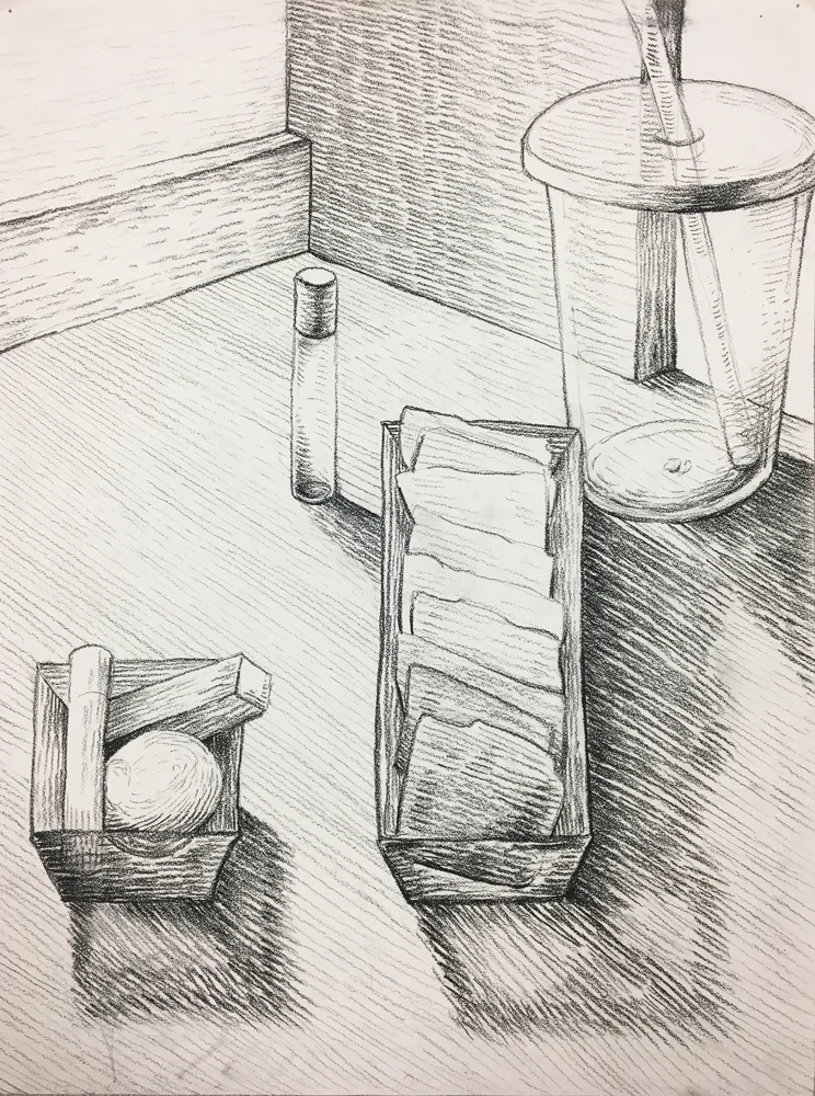 "Tabletop Still Life," Izzy Peterson, 2017