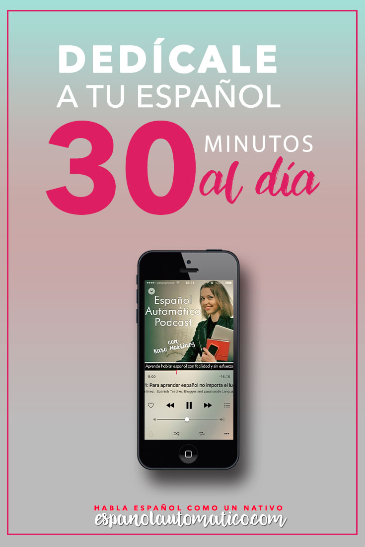 Español Automático helps you improve Spanish listening and Spanish speaking skills creating Spanish immersion environment to help you speak Spanish fluently and effortlessly. With Each episode you can download for free transcript so you can listen and read at the same time. Great way to improve on the go! You can learn Spanish while jogging or on way to work. Topics: personal development, career advice, Spanish culture and much more. Pin in for later!
