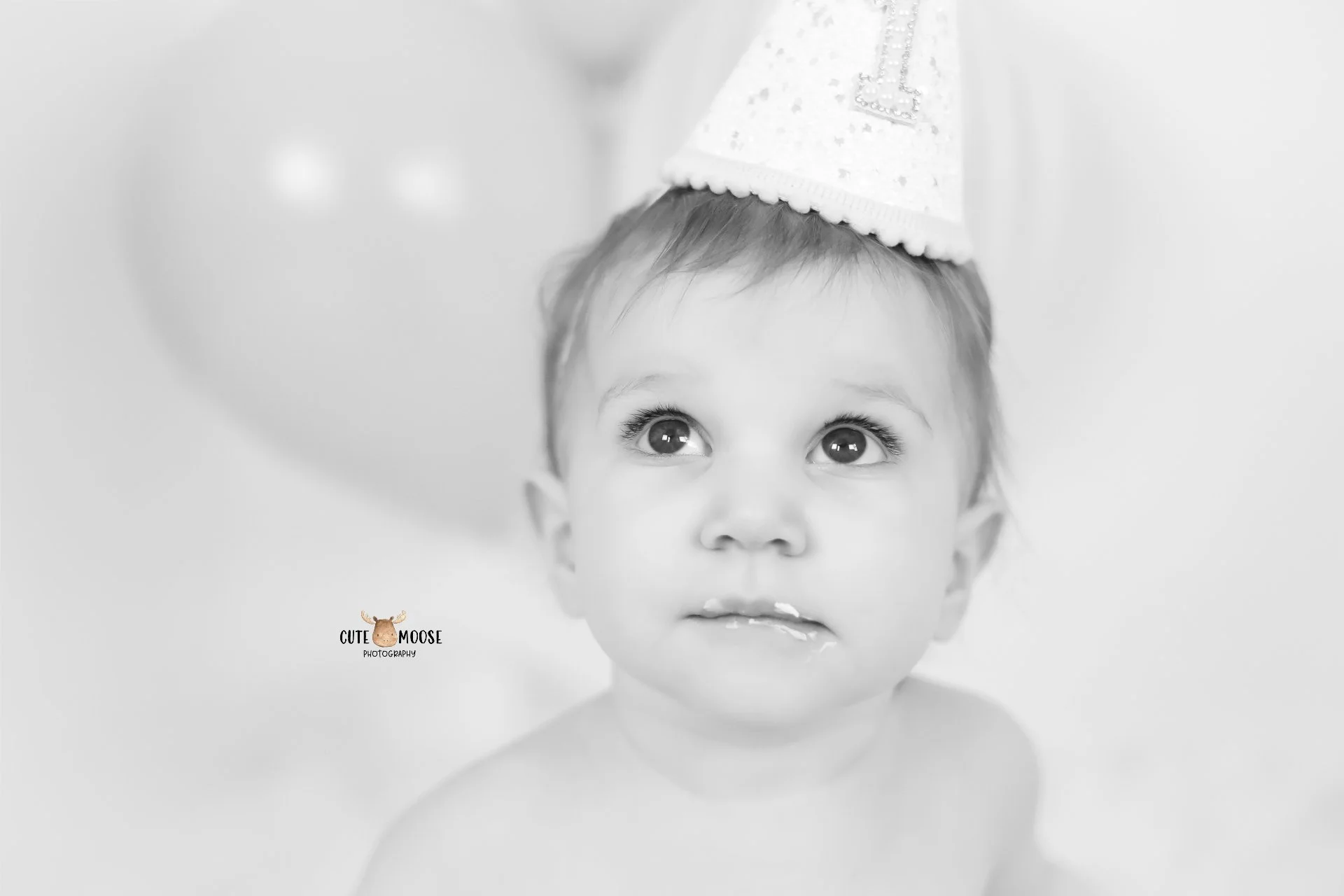 Isla is One! B&W (20).jpg