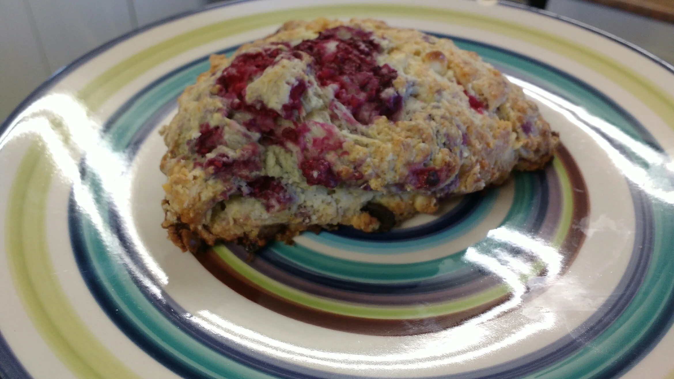 Chocolate Raspberry Scones