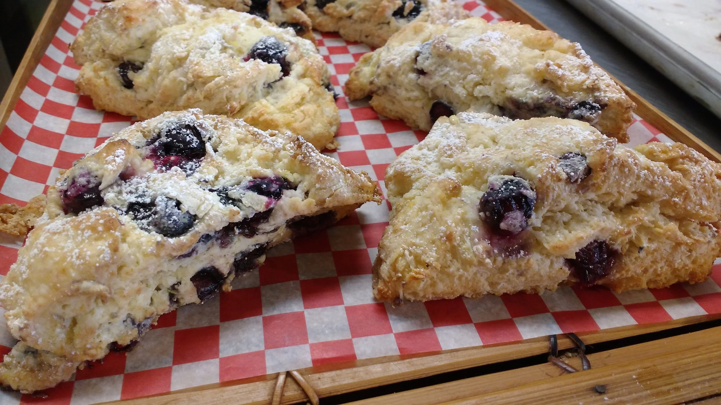 Lemon Blueberry Scones