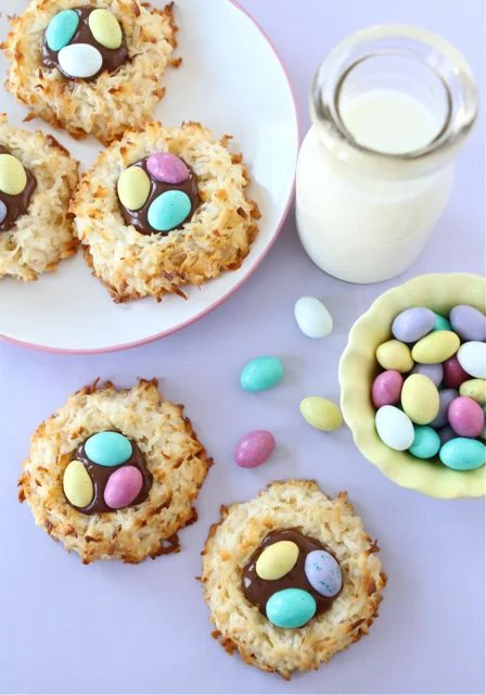 Easter Coconut Macaroons