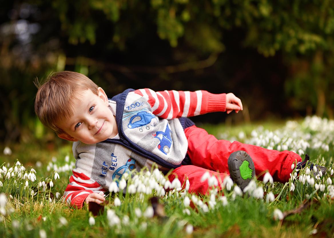 Children's Portraits Spring Basingstoke Hampshire