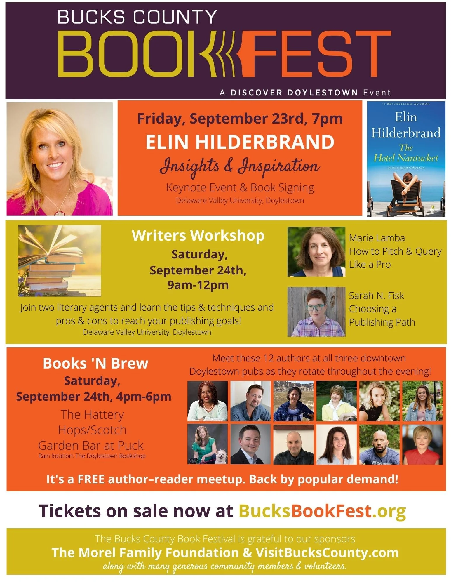 Bucks County Book Festival — Discover Doylestown