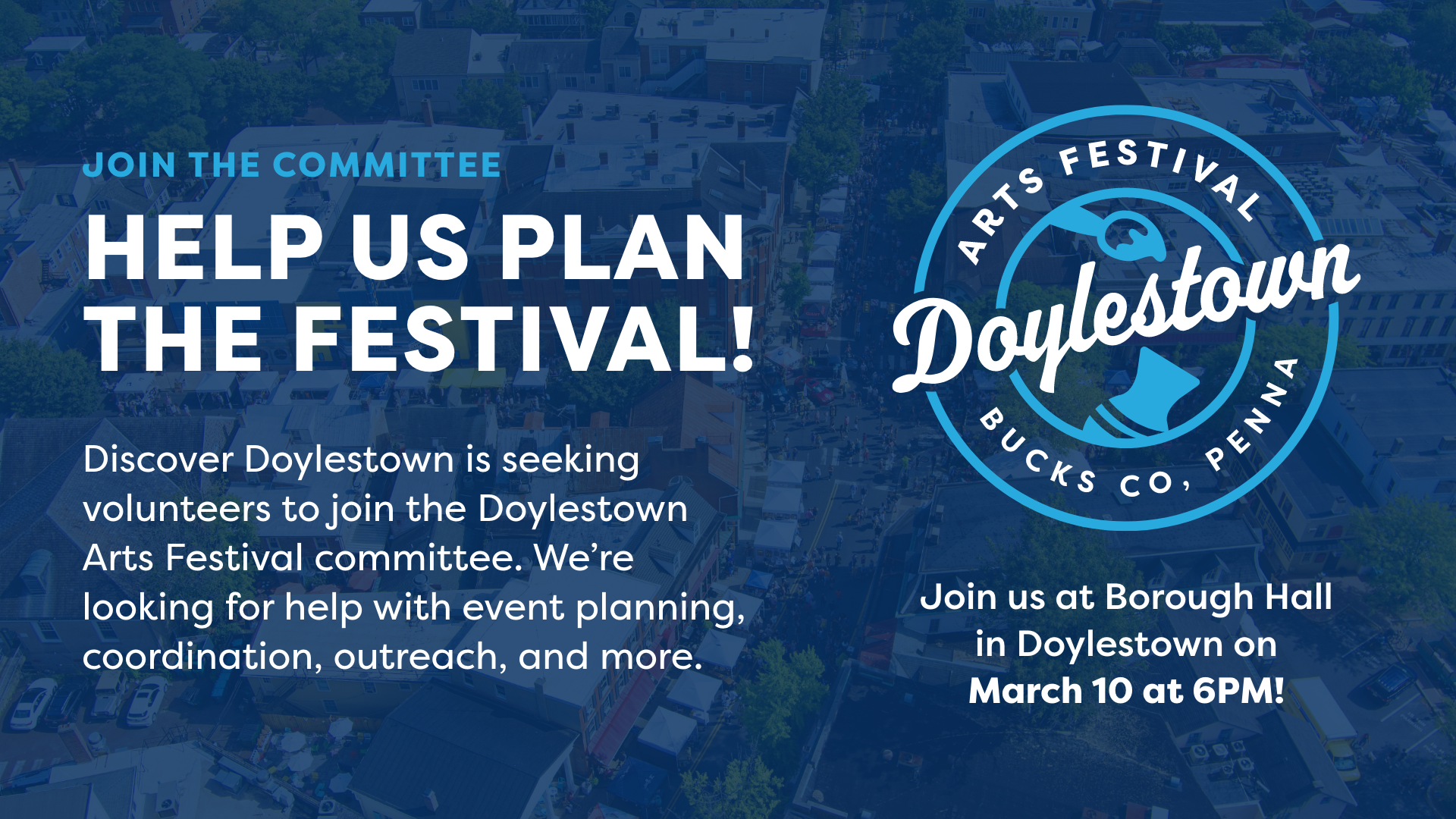 Doylestown Arts Festival Volunteer Meeting