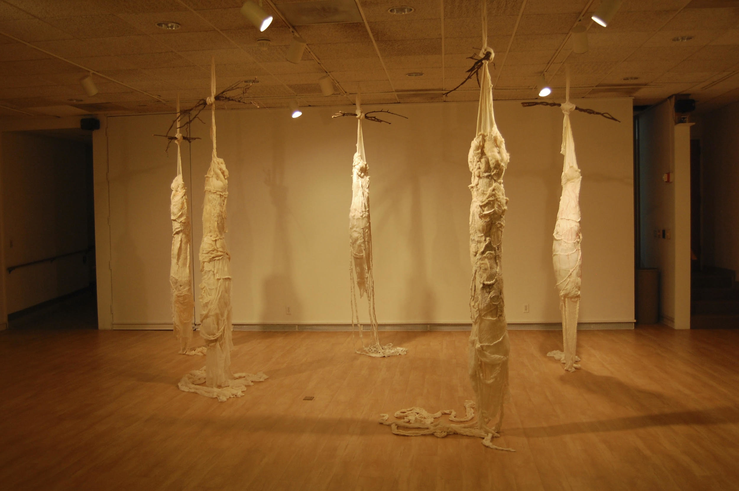 Cocoon performance at Bringham Young Gallery, U of MO.