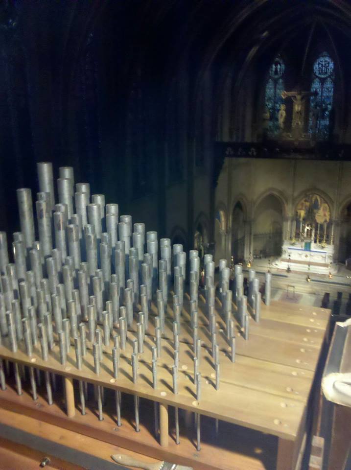 View from the organ loft