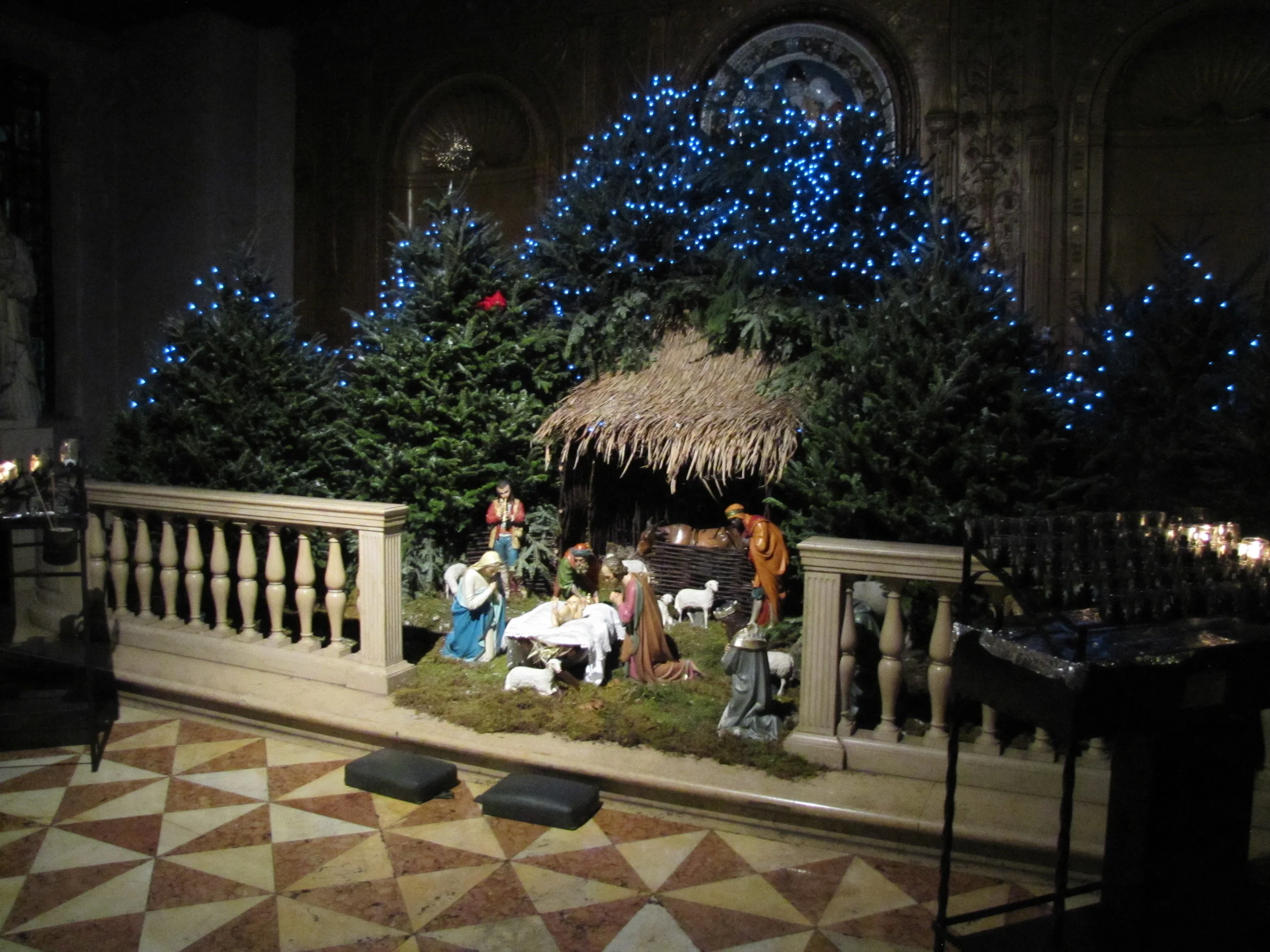 The Creche in Saint Joseph's Chapel at Saint Mary's
