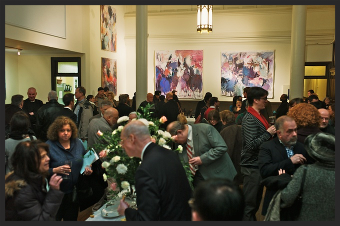 Opening reception for artist Beatrice Elorza at SMV Gallery Space