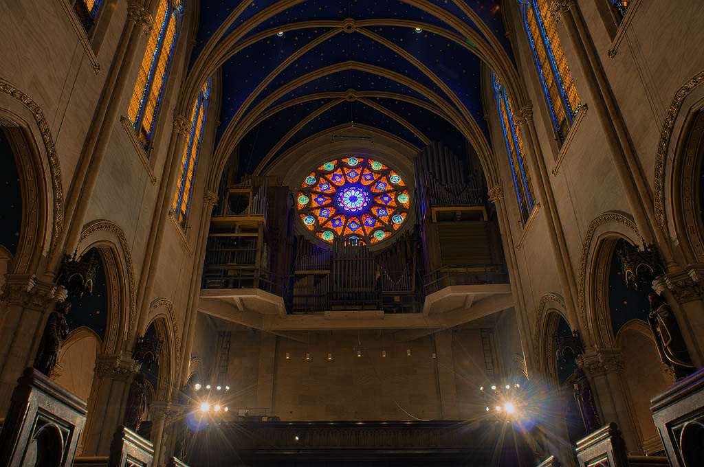 The organ at Saint Mary's (Photo:  Daniel Mitterdorfer)
