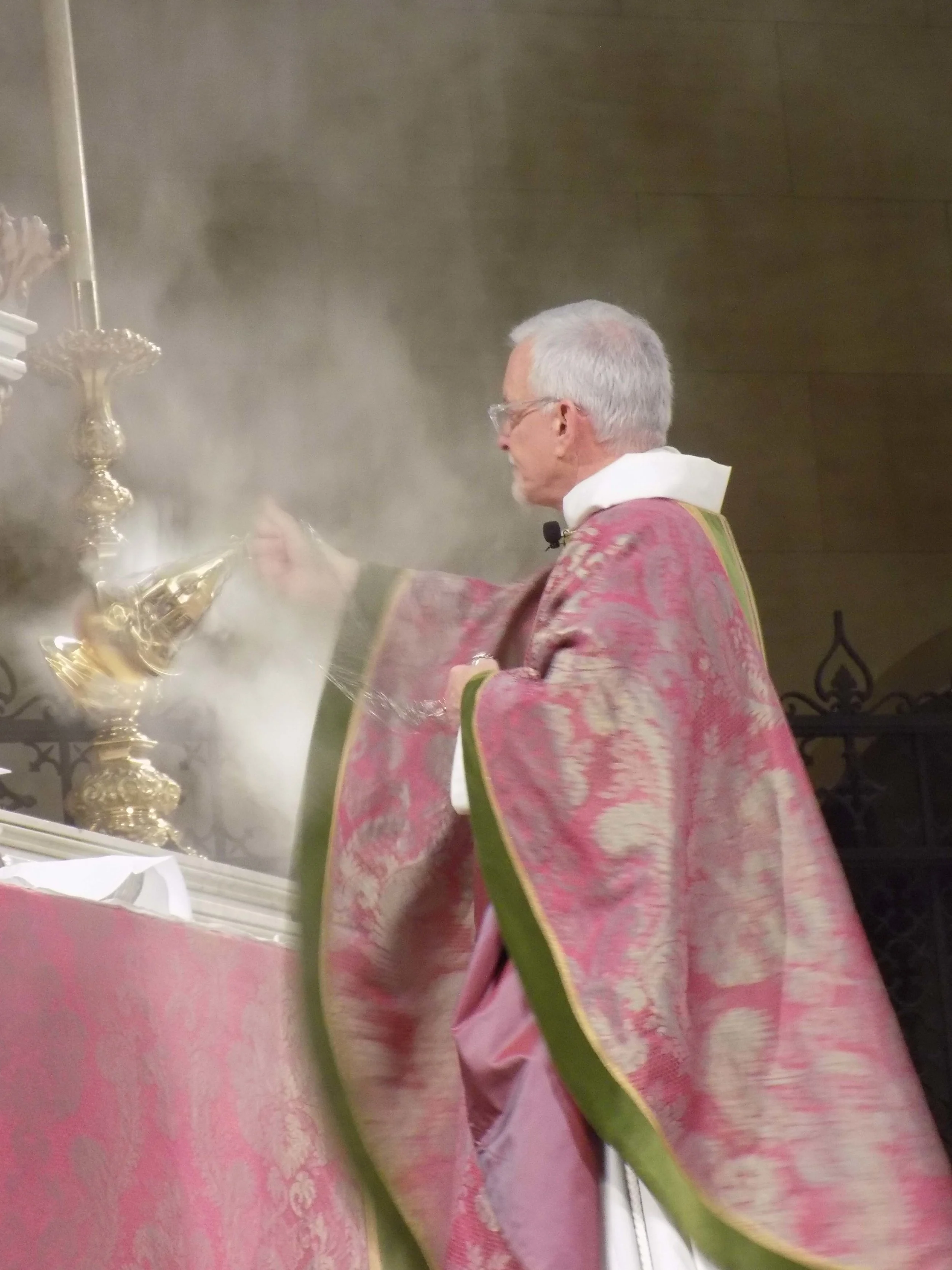Father Jim Pace was celebrant and preacher. 