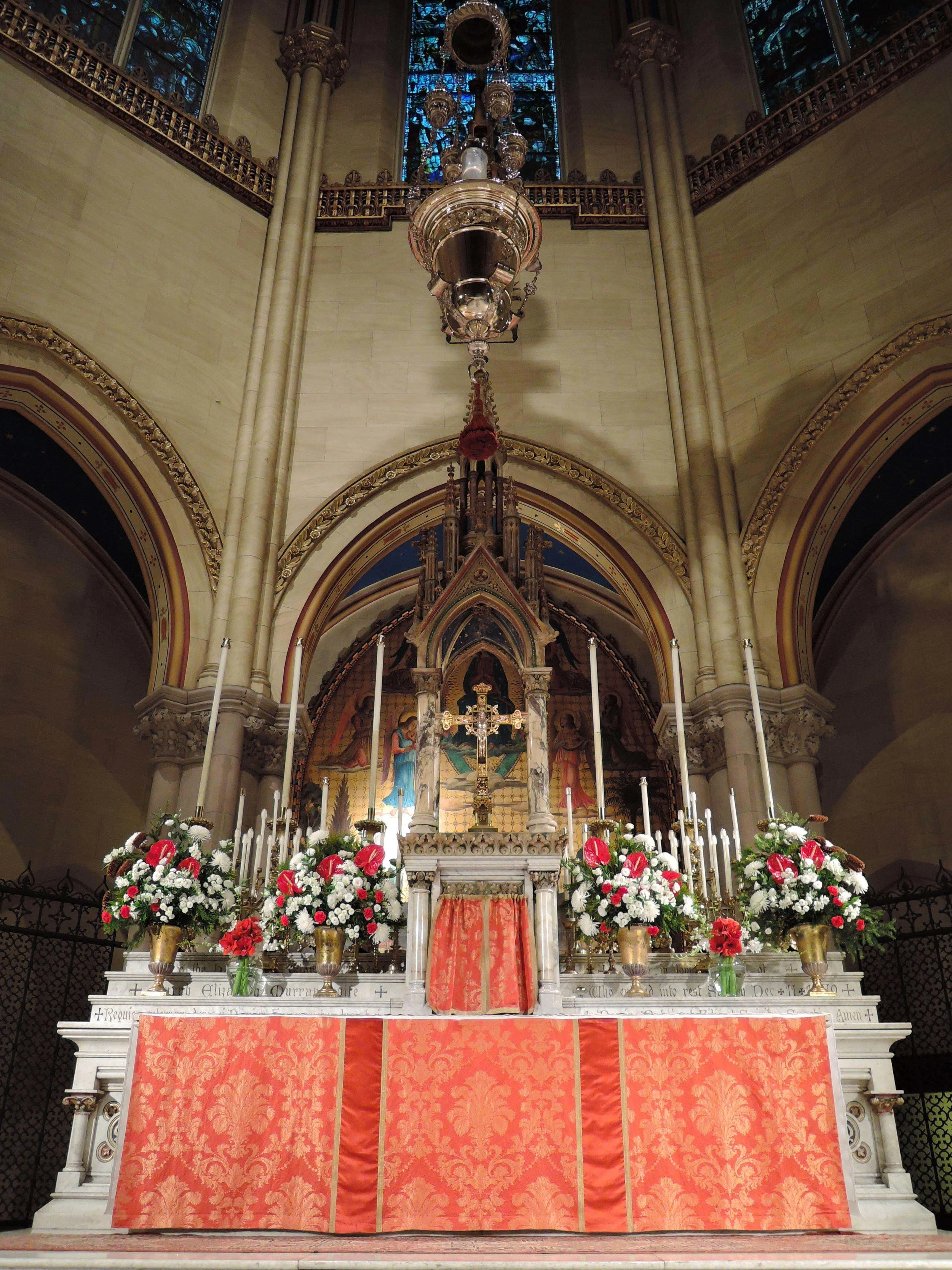 The High Altar on Christmas Eve 