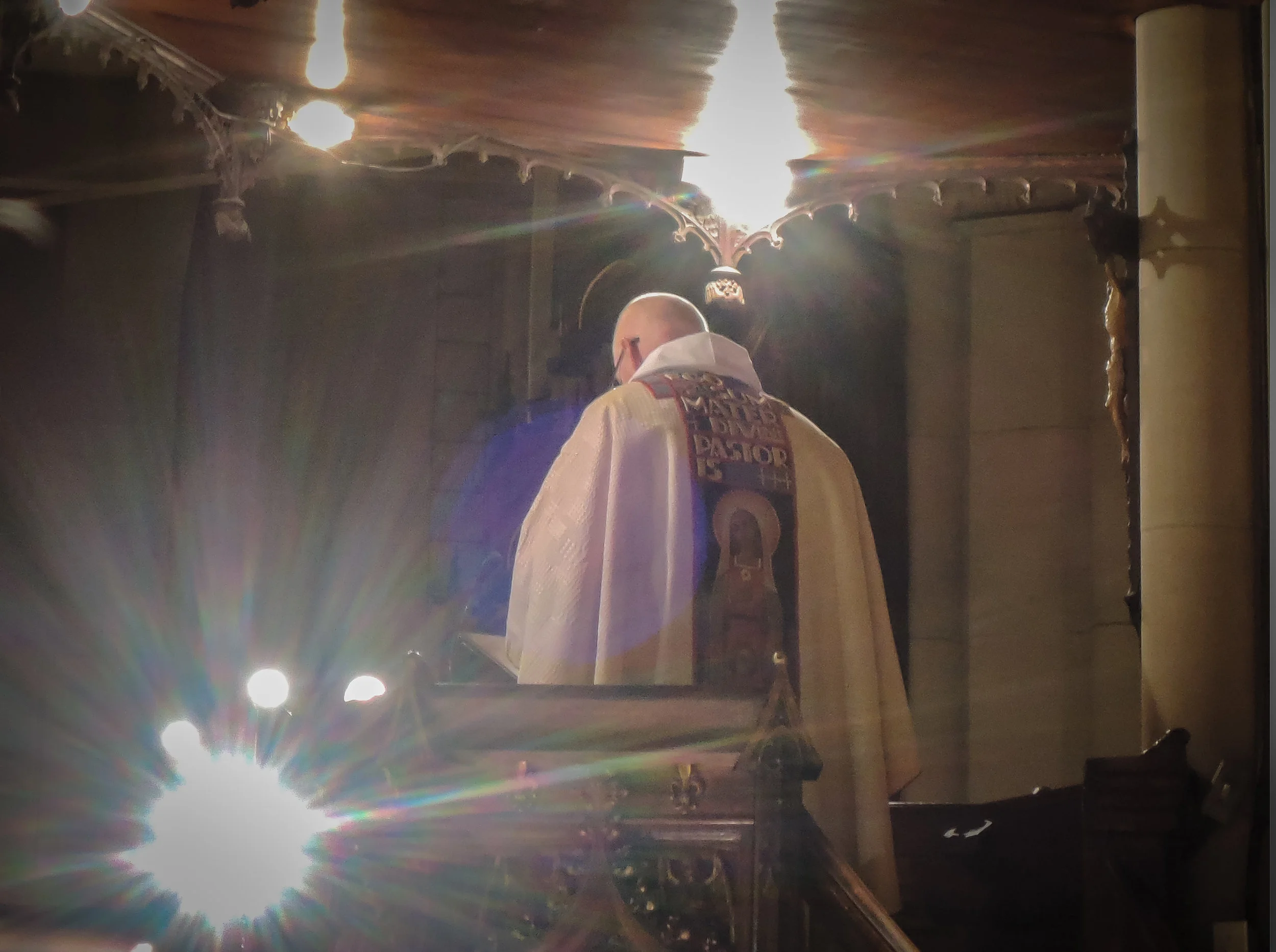 T he Rector was celebrant and preacher.