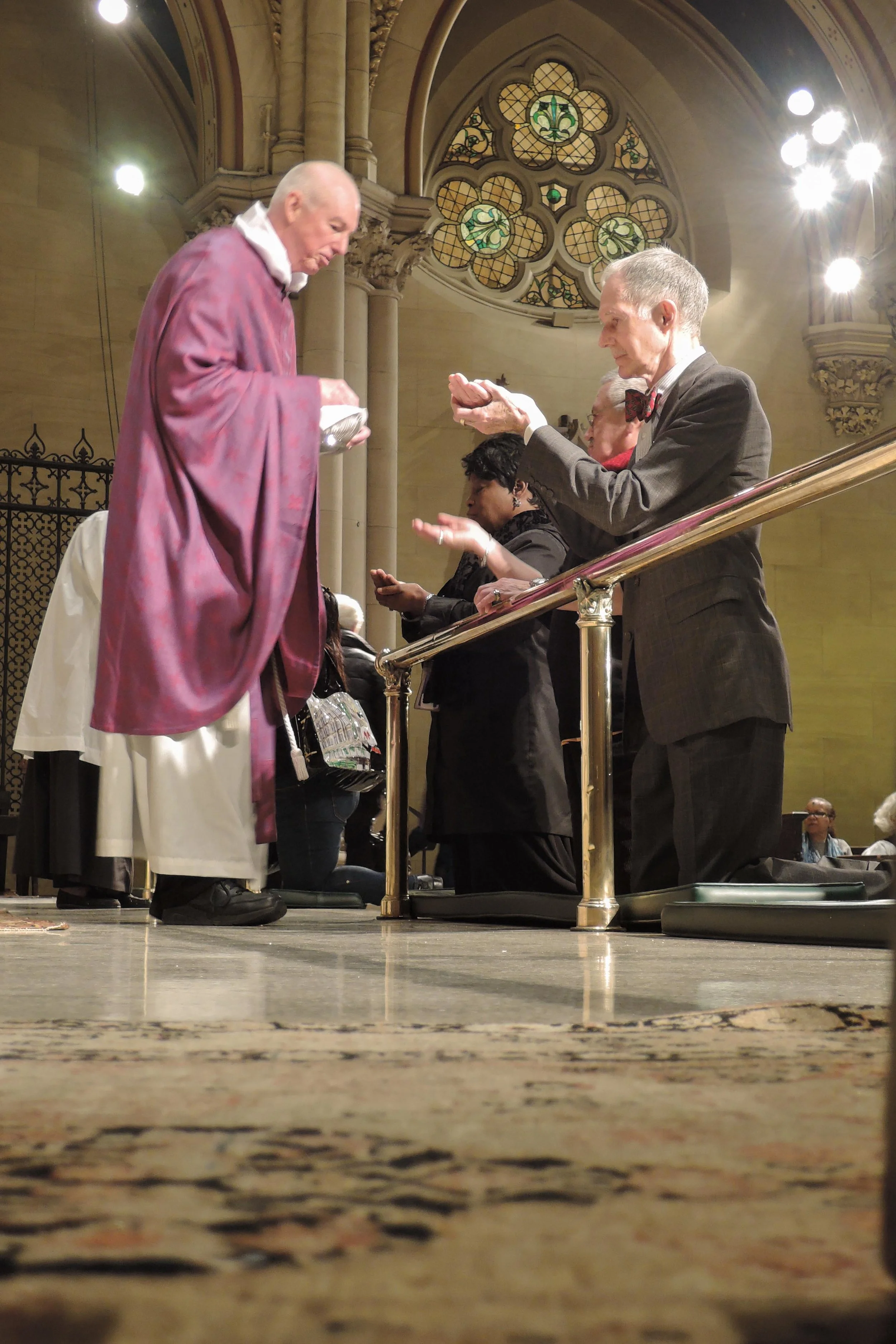The Rector was celebrant and preacher for the 12:10 PM Sung Mass.